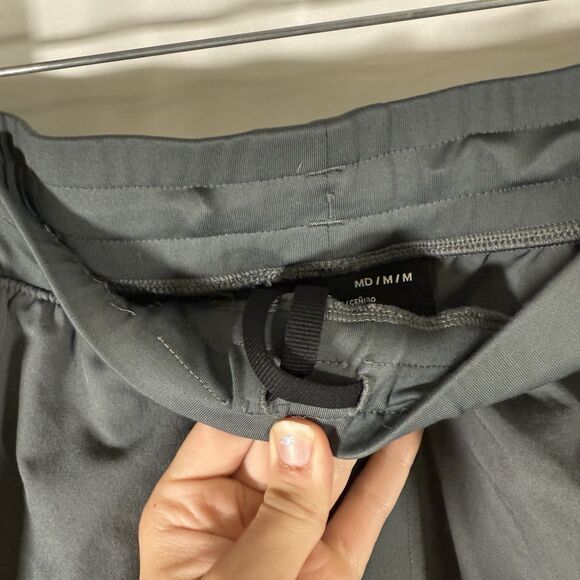 Under Armour Pants Women's Medium Grey Pull On Elastic Waist Drawstring Pockets - Picture 9 of 13